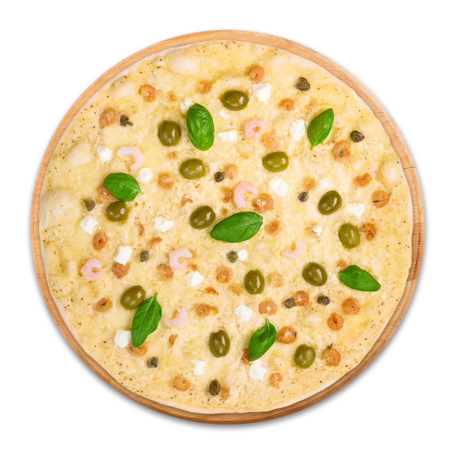 Pizza with Parmesan